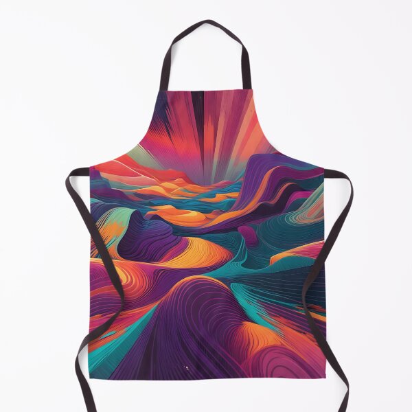 Item preview, The beauty of algorithmic creation in bold colors designed and sold by PeggyMacStudio.