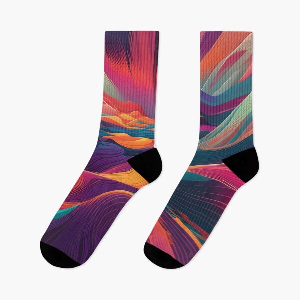 Item preview, The beauty of algorithmic creation in bold colors designed and sold by PeggyMacStudio.