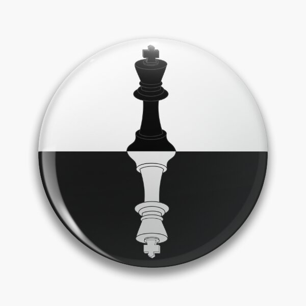 Item preview, The King’s Reflection - Black & White designed and sold by Moonlight Gallery.