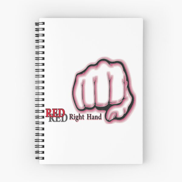 Item preview, RED Right Hand, Gaelic, Boss designed and sold by Huskyyy Designs.