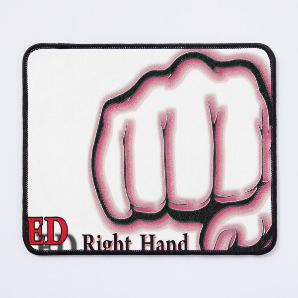 Item preview, RED Right Hand, Gaelic, Boss designed and sold by Huskyyy Designs.