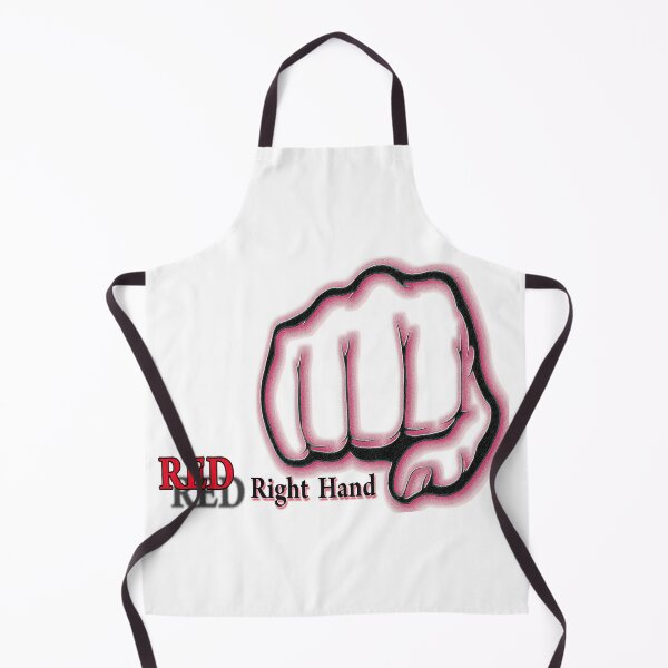 Item preview, RED Right Hand, Gaelic, Boss designed and sold by Huskyyy Designs.