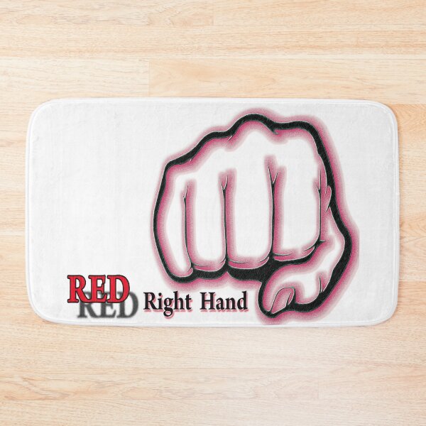 Item preview, RED Right Hand, Gaelic, Boss designed and sold by Huskyyy Designs.