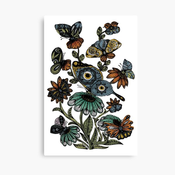 Item preview, Butterflies and Flowers designed and sold by IonaODesigns.