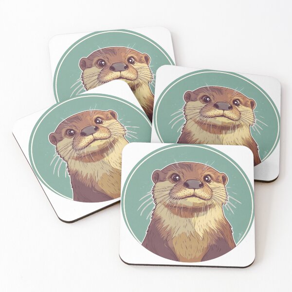 Item preview, Otter Sticker designed and sold by NicolasGlowArt.