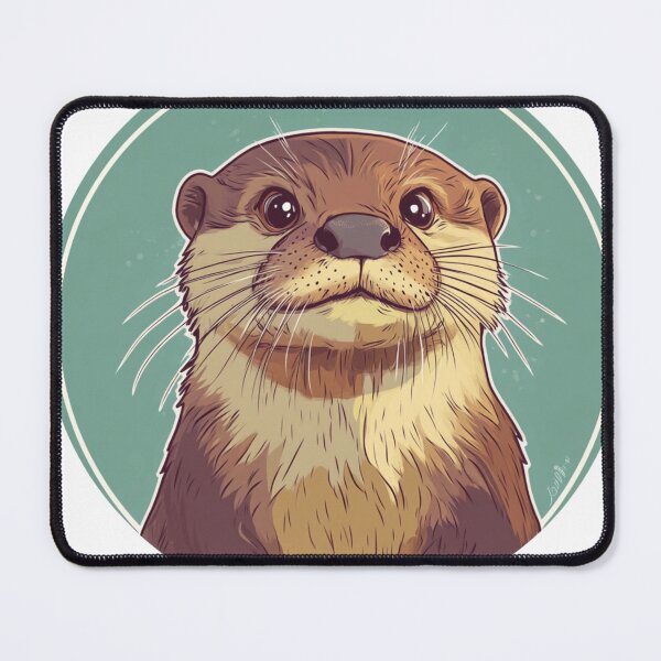 Item preview, Otter Sticker designed and sold by NicolasGlowArt.