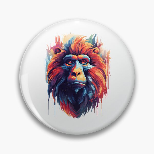 Item preview, mandrill monkey designed and sold by DerSenat.