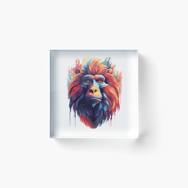 Item preview, mandrill monkey designed and sold by DerSenat.