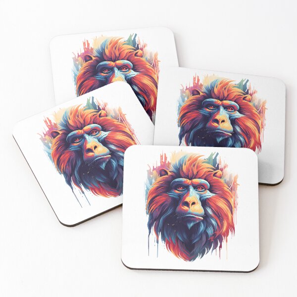 Item preview, mandrill monkey designed and sold by DerSenat.
