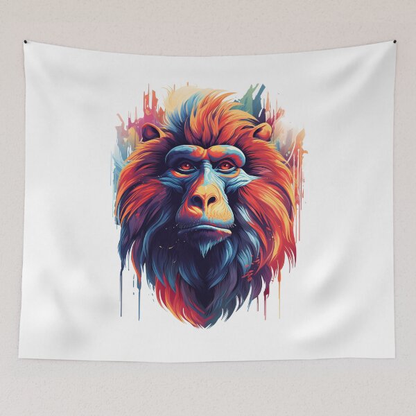 Item preview, mandrill monkey designed and sold by DerSenat.