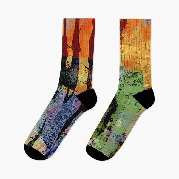 Item preview, Abstract landscape designed and sold by ViaARTfactory.