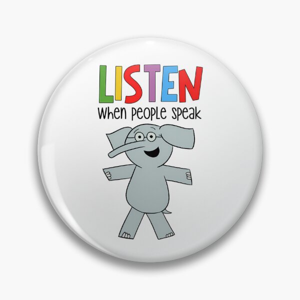 Item preview, What An Awesome Listen When People Speak Elephant Piggie Pigeon Kids Boy Great Model  Girl designed and sold by EdgarCollier.