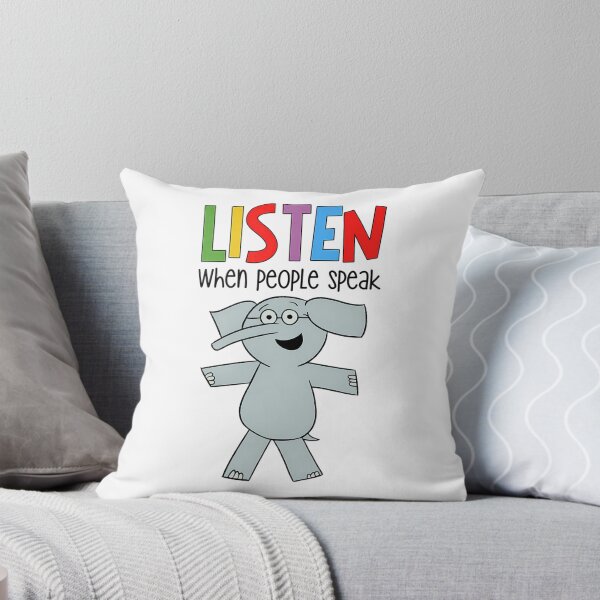 Item preview, What An Awesome Listen When People Speak Elephant Piggie Pigeon Kids Boy Great Model  Girl designed and sold by EdgarCollier.