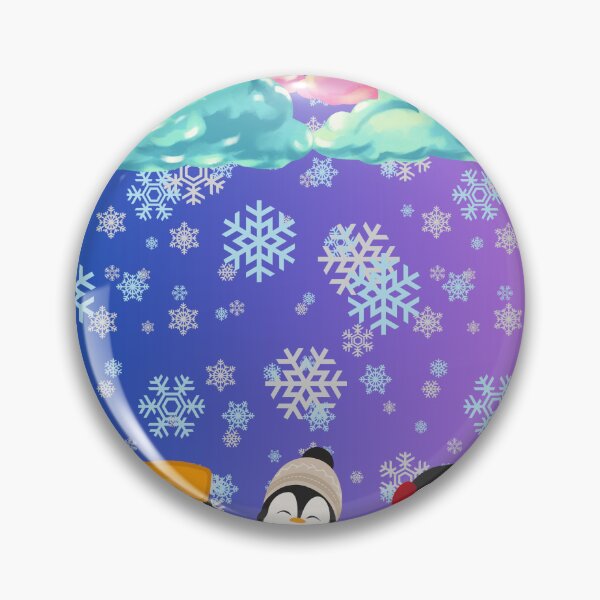 Item preview, Penguins playing in the snow designed and sold by dinomonkey.
