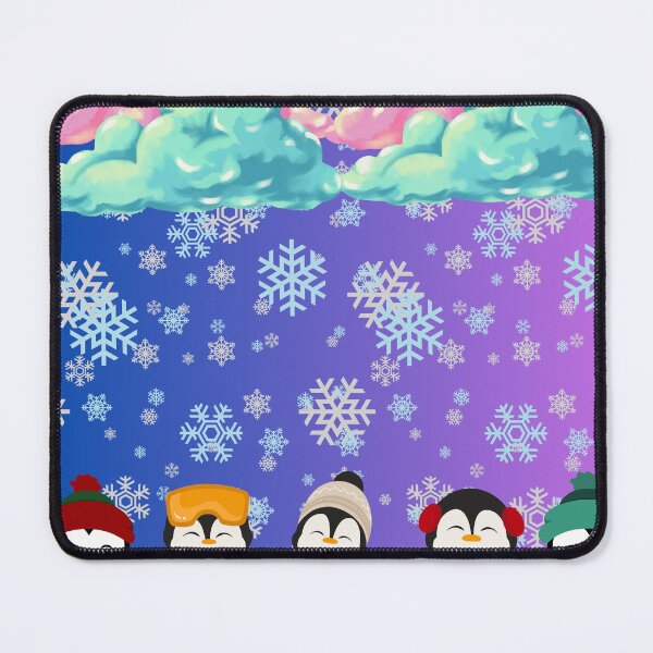 Item preview, Penguins playing in the snow designed and sold by dinomonkey.