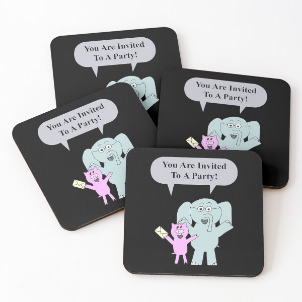 Item preview, The Best Of Photo Elephant And Piggie Invitation Funny Graphic Gift designed and sold by EdgarCollier.