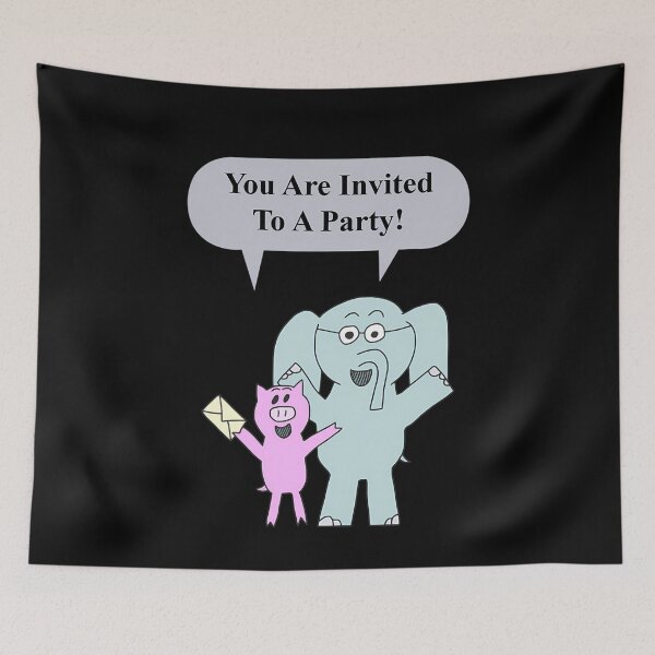 Item preview, The Best Of Photo Elephant And Piggie Invitation Funny Graphic Gift designed and sold by EdgarCollier.