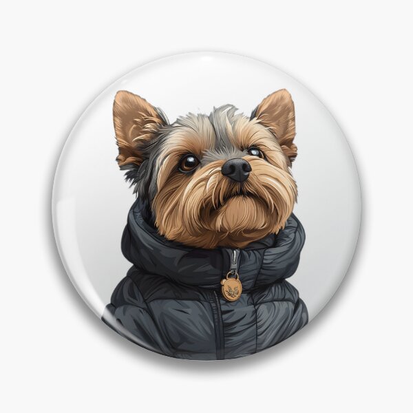 Item preview, Stylish Yorkshire Terrier * designed and sold by SilverlynDraws.