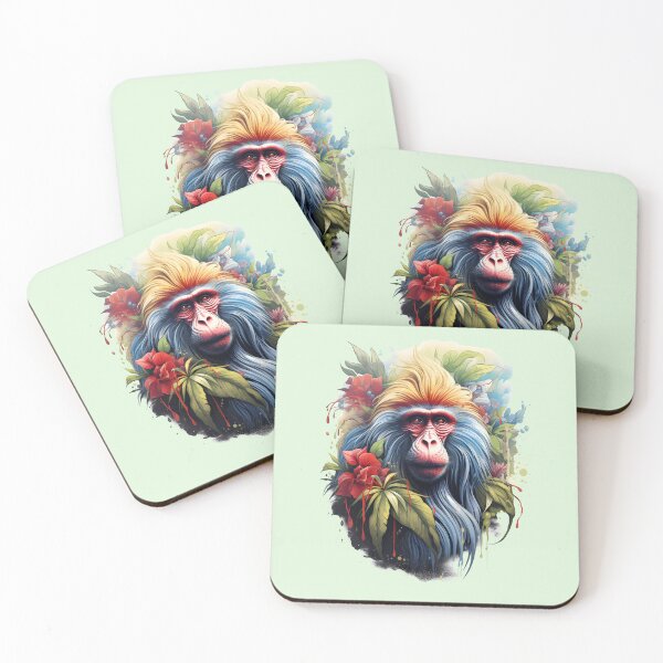 Item preview, mandrill monkey designed and sold by DerSenat.