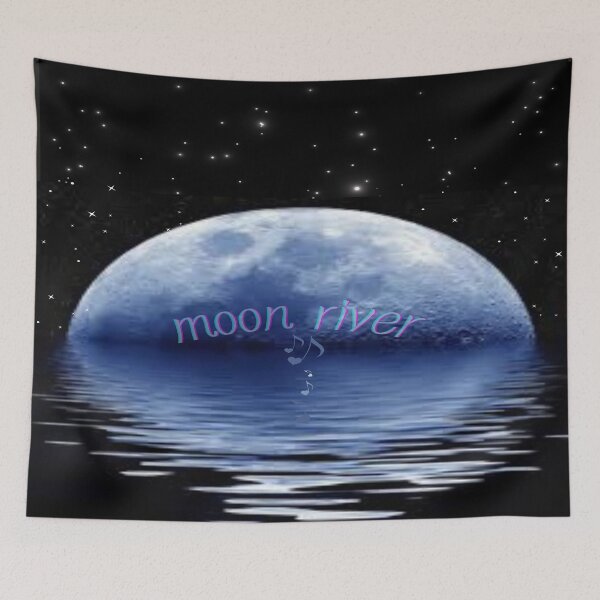 Item preview, Moon River Wider Than A Mile designed and sold by BrightrDayMusicArt.