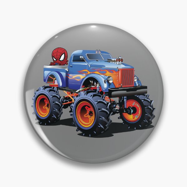 Item preview, Racer Car & Web-Slinging Spider – Retro Action Art designed and sold by GraphixKing999.