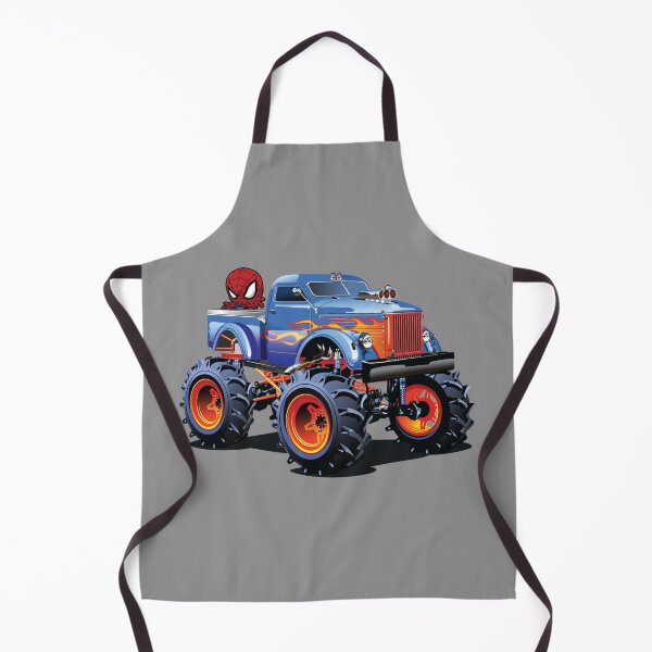 Item preview, Racer Car & Web-Slinging Spider – Retro Action Art designed and sold by GraphixKing999.