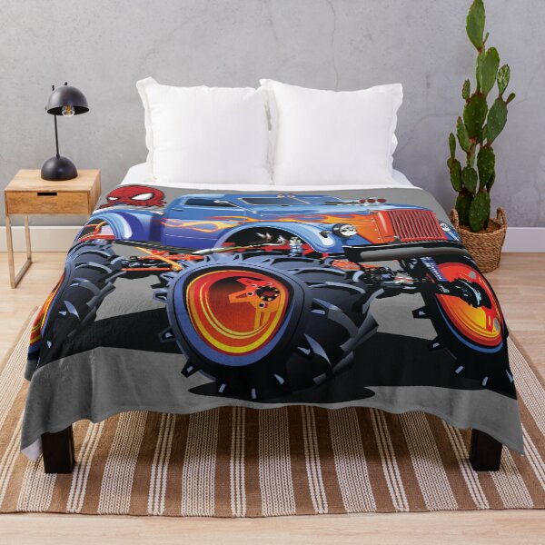 Item preview, Racer Car & Web-Slinging Spider – Retro Action Art designed and sold by GraphixKing999.