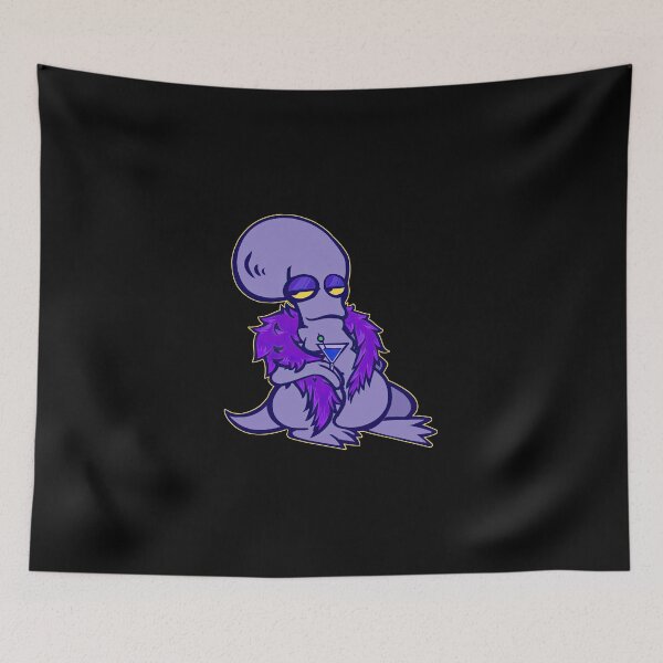 Item preview, Purple American dad Roger designed and sold by shenitasarkisi.