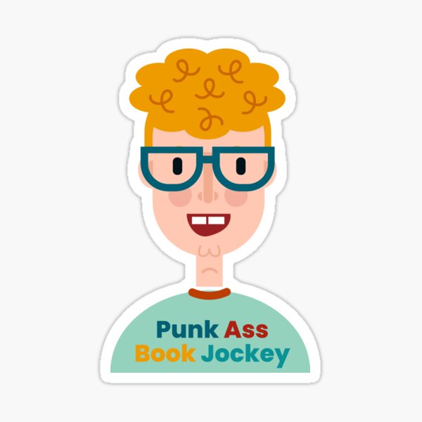 Item preview, Punk Ass Book Jockey designed and sold by lisajaynemurray.