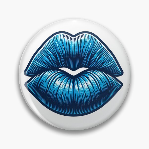 Item preview, Blue Lips Kiss designed and sold by LifeGivesLemons.