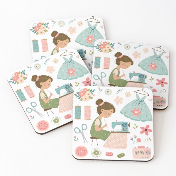 Item preview, A0779 Pastel Craft Wonderland – Soft Pastel Craft Supplies for POD Products | DIY Art & Craft Lovers designed and sold by angieart68.