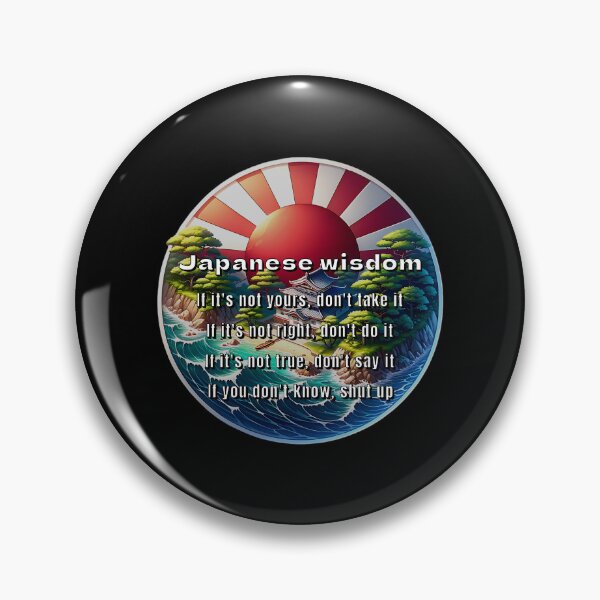 Item preview, Japanese wisdom - funny saying designed and sold by Pflugart.
