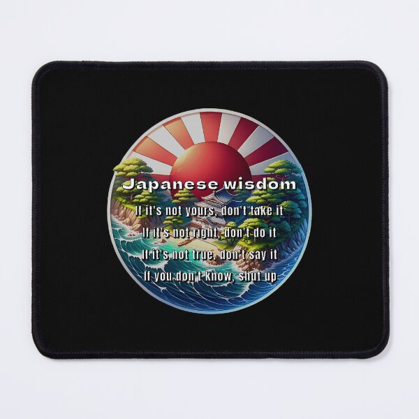 Item preview, Japanese wisdom - funny saying designed and sold by Pflugart.