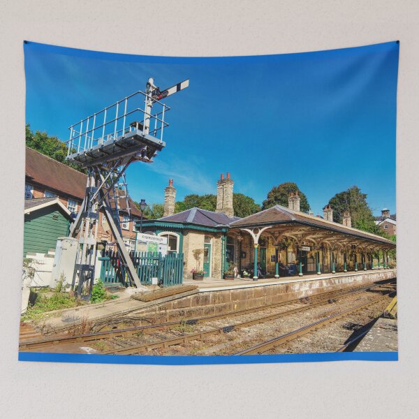 Item preview, Knaresborough Train Station designed and sold by Alisonchambers2.
