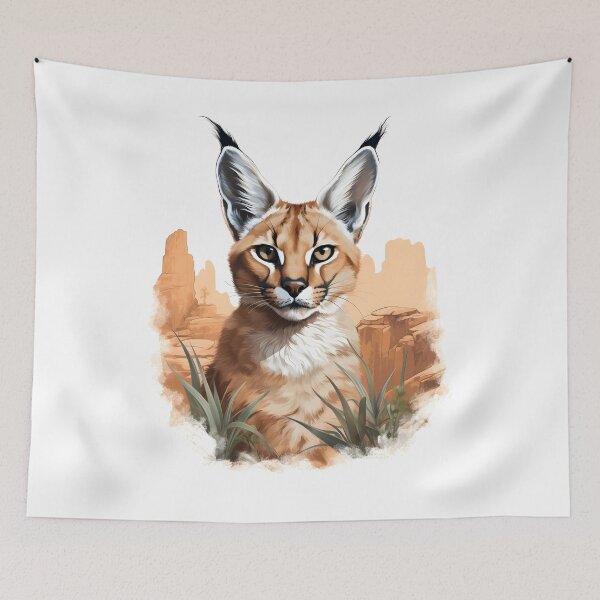 Item preview, caracal cat designed and sold by DerSenat.