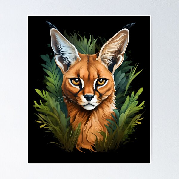 Item preview, caracal cat designed and sold by DerSenat.