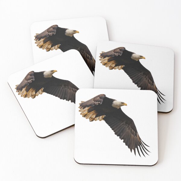 Item preview, Stunning Bald Eagle in Flight designed and sold by walkswithnature.