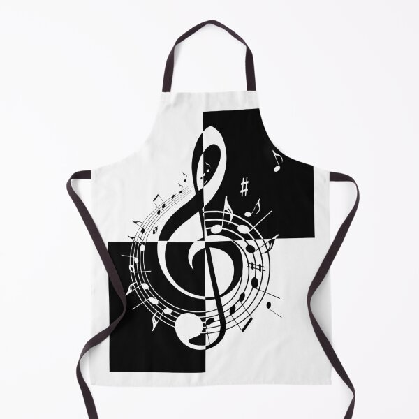 Item preview, MUSIC NOTES IN BLACK AND WHITE designed and sold by PhraseCreatives.