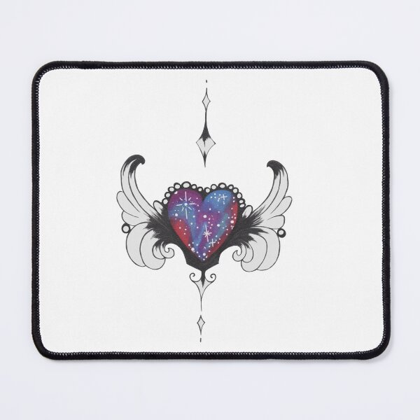 Item preview, galactic winged heart designed and sold by Kalhanne.