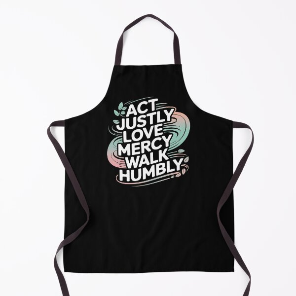 Item preview, Act Justly, Love Mercy, Walk Humbly - A perfect gift for believers, Christians, pastors, and anyone who lives by faith, justice, and humility. designed and sold by ZyziowskyArt.