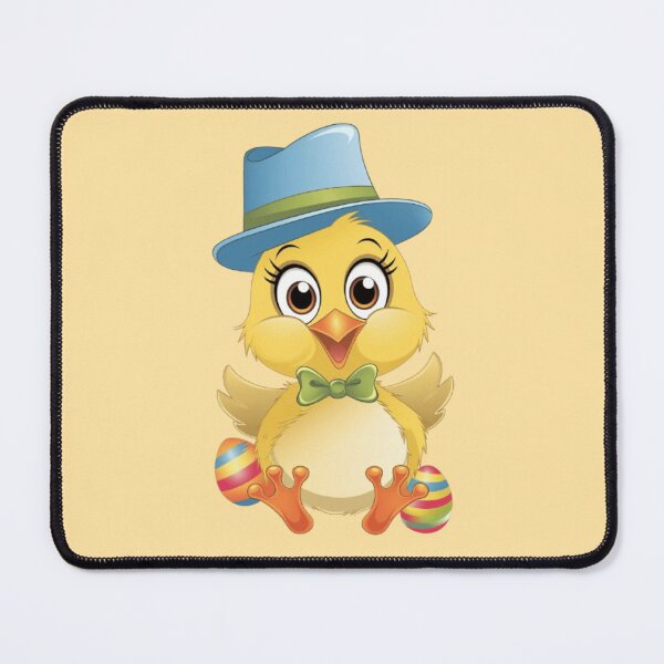 Item preview, Cute Easter Chick with Colorful Eggs designed and sold by PrintBreeze.