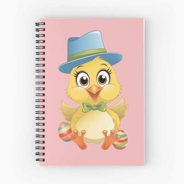 Item preview, Cute Easter Chick with Colorful Eggs designed and sold by PrintBreeze.