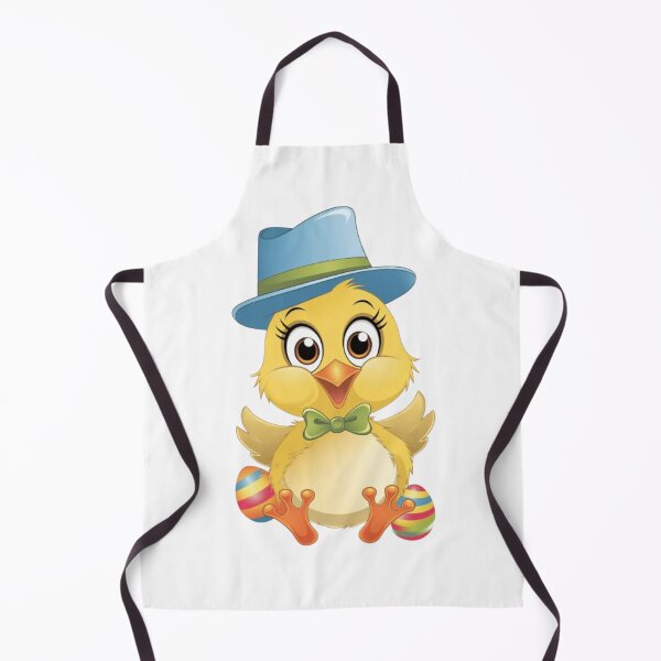 Item preview, Cute Easter Chick with Colorful Eggs designed and sold by PrintBreeze.