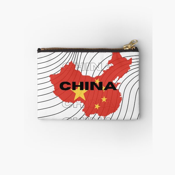 Item preview, Flag Map of China designed and sold by nyblydd.