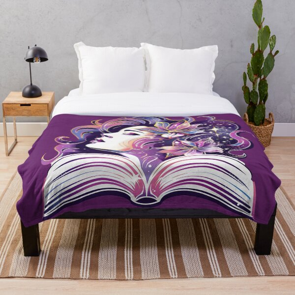 Item preview, Mystical Book of Imagination – Cosmic Woman and Floral Fantasy designed and sold by EmiBarDesign.