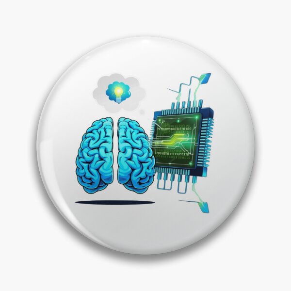 Item preview, Brain and Technological Circuit designed and sold by StormArte.