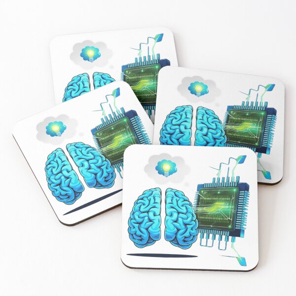 Item preview, Brain and Technological Circuit designed and sold by StormArte.