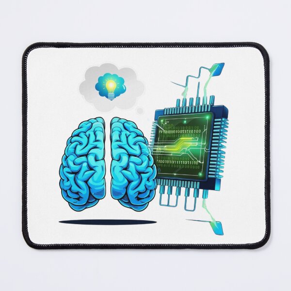 Item preview, Brain and Technological Circuit designed and sold by StormArte.