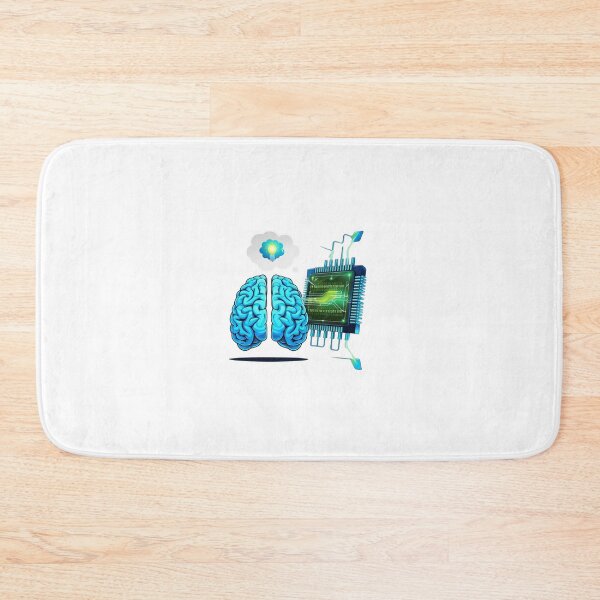 Item preview, Brain and Technological Circuit designed and sold by StormArte.