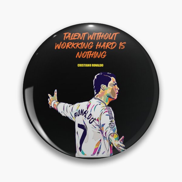 Item preview, Cristiano Ronaldo Motivational Quote designed and sold by Brian Connor.